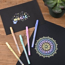 Set de feutres gel fluorescents Gelly Roll Moonlight de Sakura