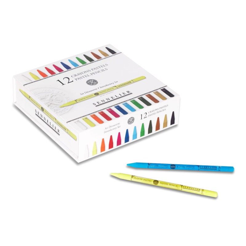 Boite de crayons pastel Sennelier