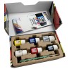 Coffret Initiation à la peinture Sétacolor Cuir Pébéo
