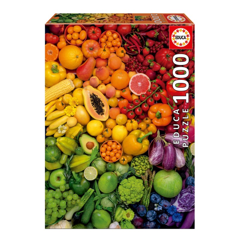 Puzzle 1000 pièces - Vitamines colorées