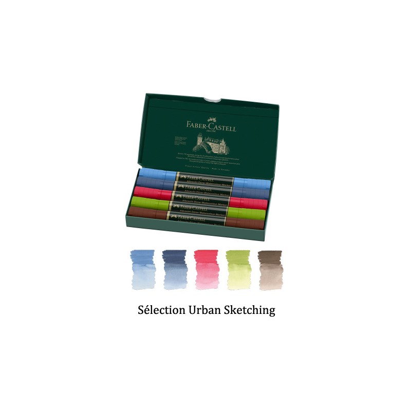 Sets de 5 marqueurs aquarelle Albrecht Dürer à thèmes