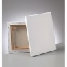 Châssis entoilé Eco en coton à grain moyen enduction blanche 300 g/m²