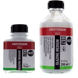 Médium à glacis mat 017 Amsterdam 