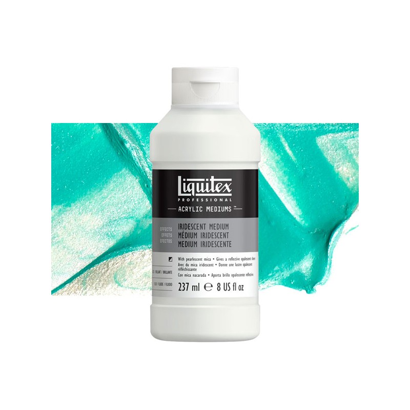 Médium irisdescent Liquitex, flacon 237 ml