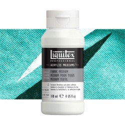 Médium pour tissus Liquitex, flacon 118 ml