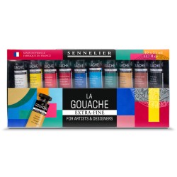 Set de gouache extra-fine Sennelier 21 ml