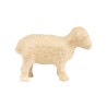 Mouton en papier kraft - 11,5x4x8cm
