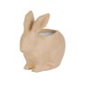 Cache-pot Lapin en papier maché - 19x10x18,5cm