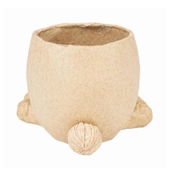 Coquetier lapin en kraft - 7x6x6cm