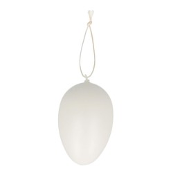 Oeufs en plastique ø4cm avec suspension x10pcs