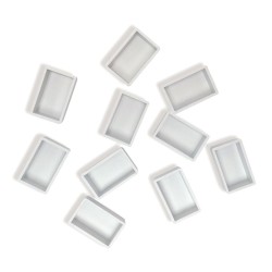 Godets ou demi-godets vides pour aquarelle x10 pcs