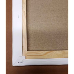 Châssis entoilé en polyester à grain fin 325 g/m²