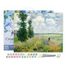 Peinture par numéros Monet Champ de Coquelicots sur châssis 40x50 cm