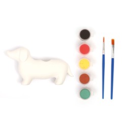 Kit DIY Céramique à peindre - Teckelicious !