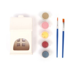 Kit DIY Céramique à peindre - Sweet Home