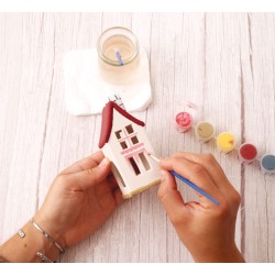 Kit DIY Céramique à peindre - Sweet Home