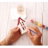 Kit DIY Céramique à peindre - Sweet Home