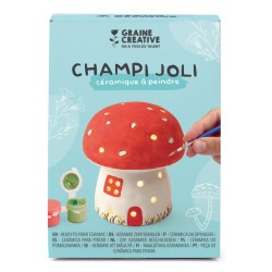 Kit DIY Céramique à peindre - Champi Joli