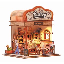 Maquette 3D en bois - Bakehouse