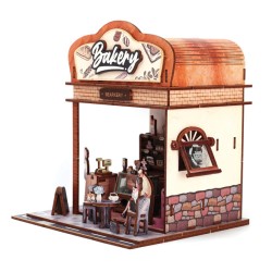 Maquette 3D en bois - Bakehouse