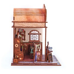 Maquette 3D en bois - Bakehouse