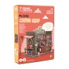 Maquette 3D en bois - Coffee Shop