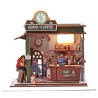 Maquette 3D en bois - Coffee Shop