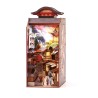 Maquette 3D en bois Book nook - Sakura lane