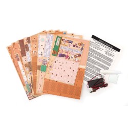 Maquette 3D en bois Book nook - Cosy Coffee