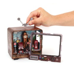 Maquette 3D en bois - TV Londres