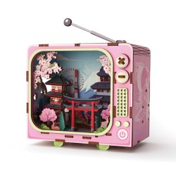 Maquette 3D en bois - TV Tokyo