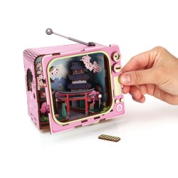 Maquette 3D en bois - TV Tokyo