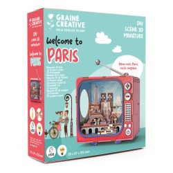 Maquette 3D en bois - TV Paris