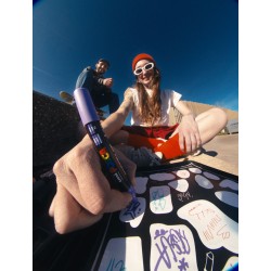 Mallette Posca Stick & Ride de Lucas Beaufort, 20 marqueurs assortis