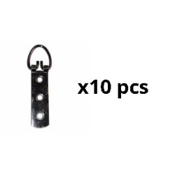 Attaches renforcées 3 trous pour cadre très lourd x10 pcs