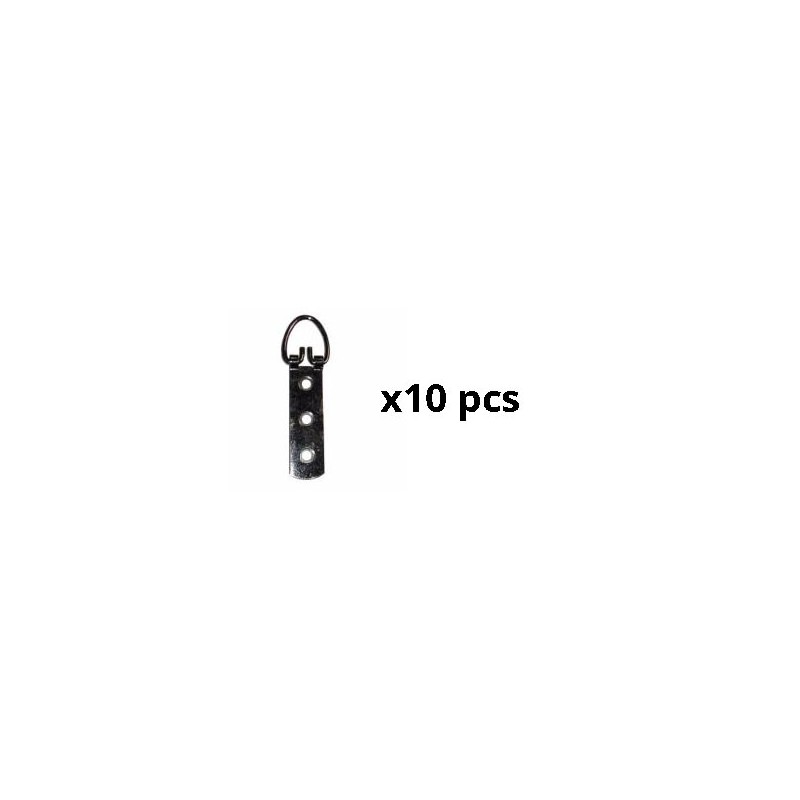 Attaches renforcées 3 trous pour cadre très lourd x10 pcs