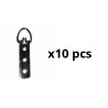 Attaches renforcées 3 trous pour cadre très lourd x10 pcs