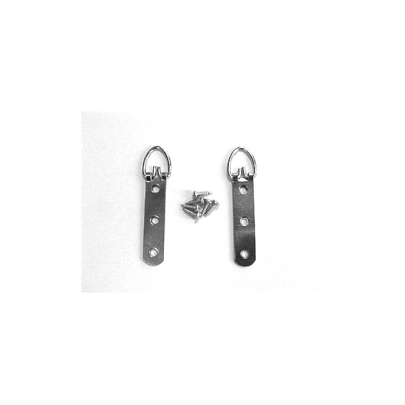 Attaches renforcées 3 trous pour cadre très lourd + vis x2 pcs
