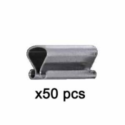 Sachet de 50 pinces à sous-verre 20x7 mm