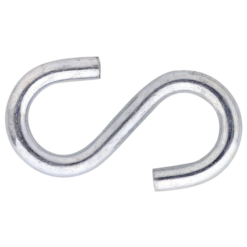 Crochets "S" en métal, sachet de 5 pcs
