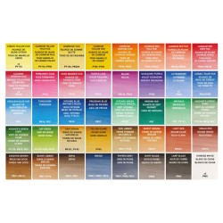 Set Atelier aquarelle Cotman de 45 demi-godets