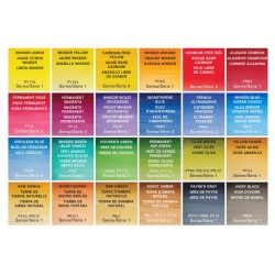 Boîte métal aquarelle Winsor & Newton Professional x24 1/2 godets