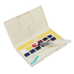 Boîte d'aquarelle fine La Petite Aquarelle Collection Monet x12 demi-godets