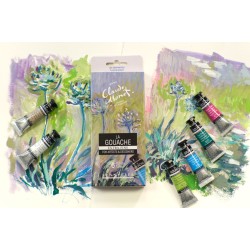 Set de peinture gouache extra-fine Sennelier Collection Monet x6 tubes 10ml
