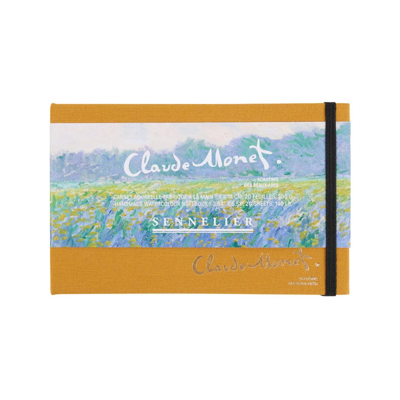 Carnet L'Aquarelle Collection Monet de Sennelier 300 g/m², 20 feuilles spiralées