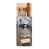Set 5 pinceaux de voyage Raphaël en pincelier bambou Collection Monet
