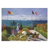 Puzzle 1000 pièces - Jardin à sainte-adresse, de Claude Monet