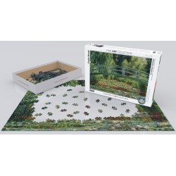 Puzzle 1000 pièces - La passerelle japonaise de Monet
