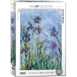 Puzzle 1000 pièces - Iris de Monet