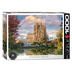 Puzzle 1000 pièces - Sagrada Familia, Barcelone